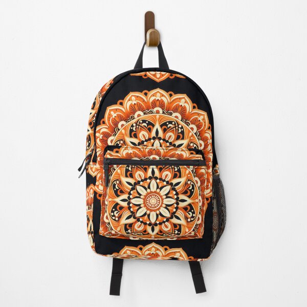 Item preview, Sacred Harmony: The Orange Mandala designed and sold by Cat-Wave-Dream.