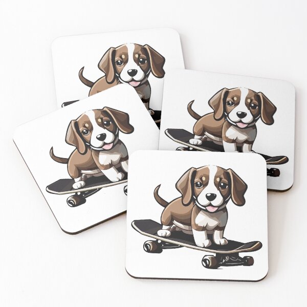 Item preview, Dog on skateboard designed and sold by lilsatschnt.