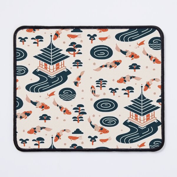 Artikelvorschau, Japan Koi Fish Pattern entworfen und verkauft von Fantes.