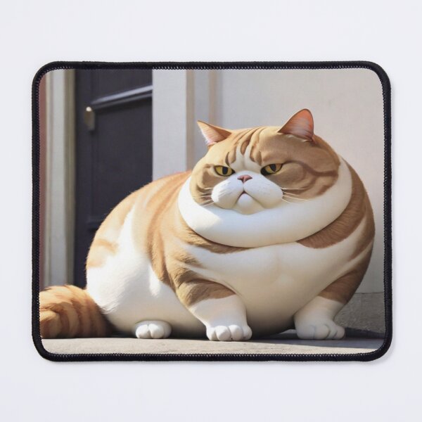Item preview, Fat Tan and White Cat On Porch designed and sold by KoliBabb.
