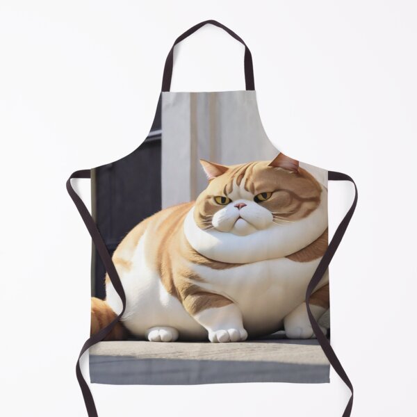 Item preview, Fat Tan and White Cat On Porch designed and sold by KoliBabb.