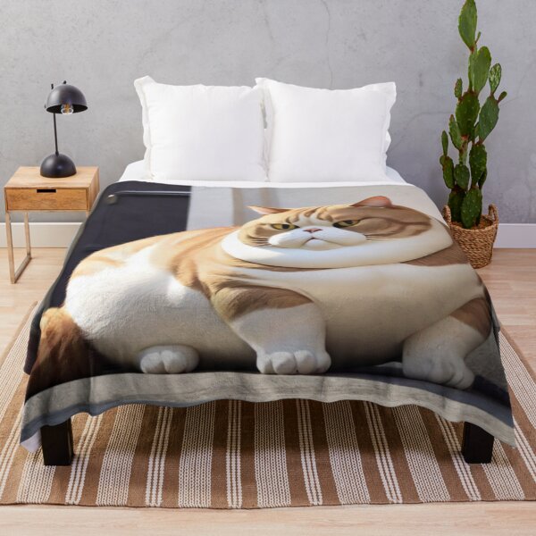 Item preview, Fat Tan and White Cat On Porch designed and sold by KoliBabb.