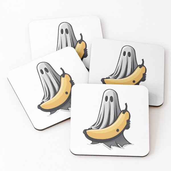 Item preview, Ghost with banana designed and sold by lilsatschnt.