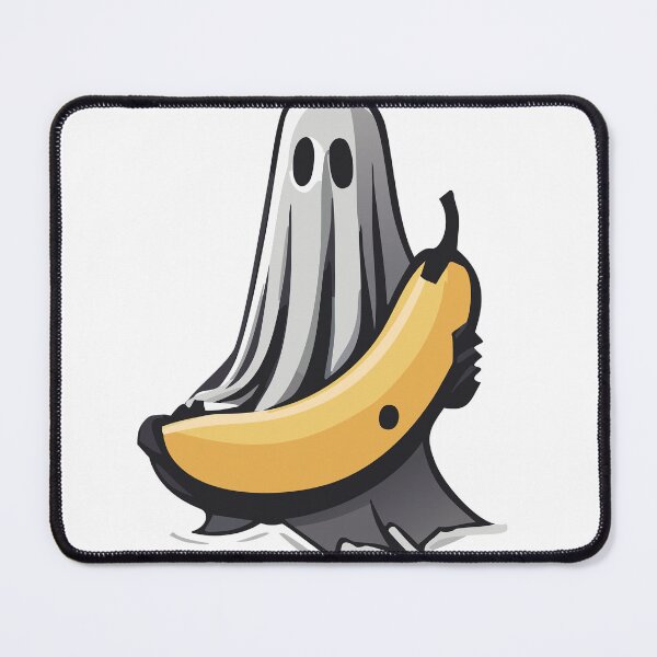Item preview, Ghost with banana designed and sold by lilsatschnt.