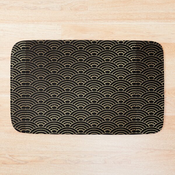 Item preview, Asian Floral Gold Pattern designed and sold by Dzhon99.