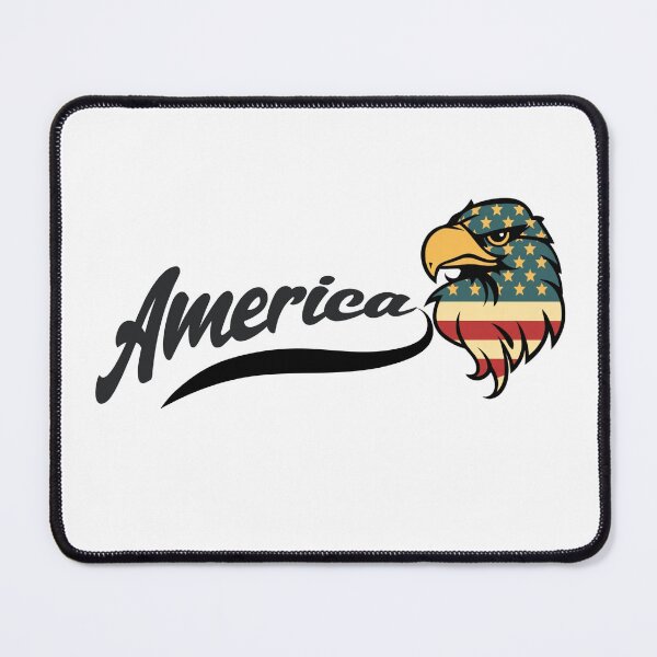 Item preview, American flag, bald eagle designed and sold by cocokara999.