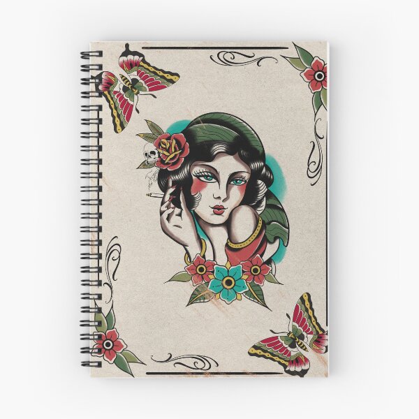 Item preview, Traditional lady head print  designed and sold by Karl Downes.