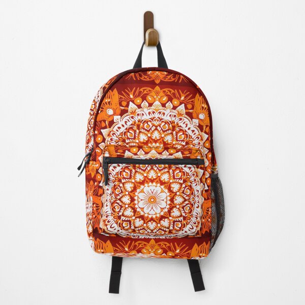 Item preview, Sacred Harmony: The Orange Mandala designed and sold by Cat-Wave-Dream.