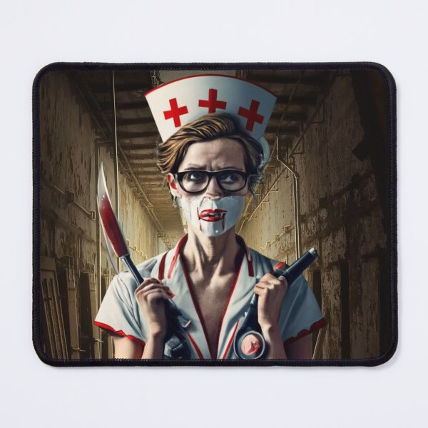 Item preview, Halloween Nurse - knife her weapon designed and sold by Print4Shirt4You.
