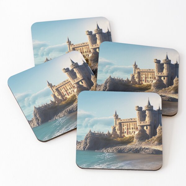 Item preview, Castle on Beach designed and sold by fotofeast.
