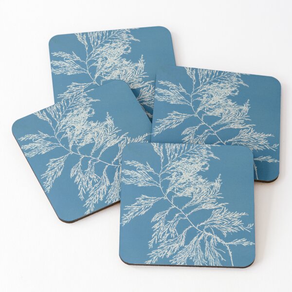 Item preview, Cyanotype of 'Delesseria Sinuosa' designed and sold by OxOwlprints.