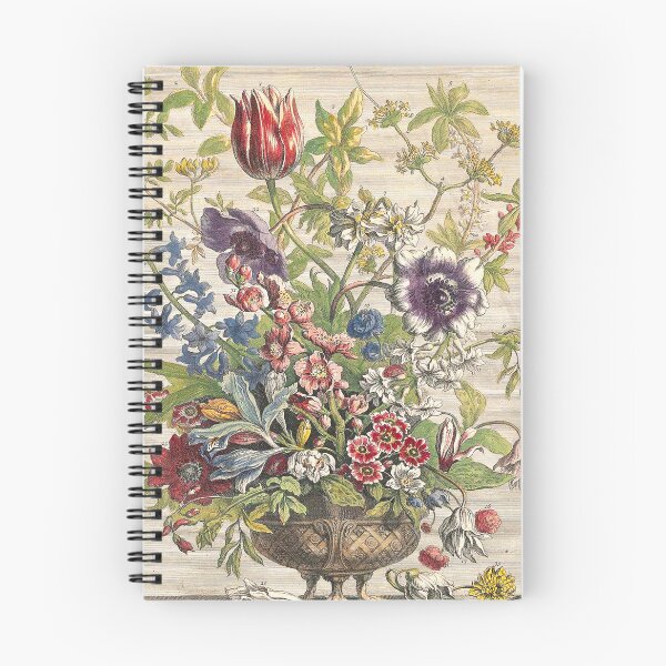 Item preview, February, from The Twelve Months of Flowers, by Robert Furber (1732) High definition designed and sold by MINDTHECHERRY.