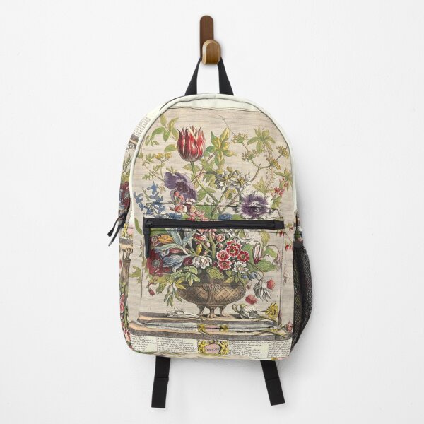 Item preview, February, from The Twelve Months of Flowers, by Robert Furber (1732) High definition designed and sold by MINDTHECHERRY.