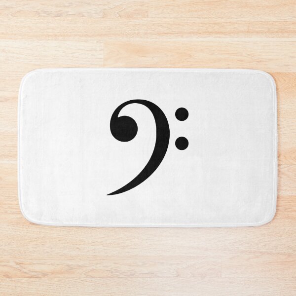 Item preview, Bass Clef Symbol (Black) designed and sold by STUDIO-72.