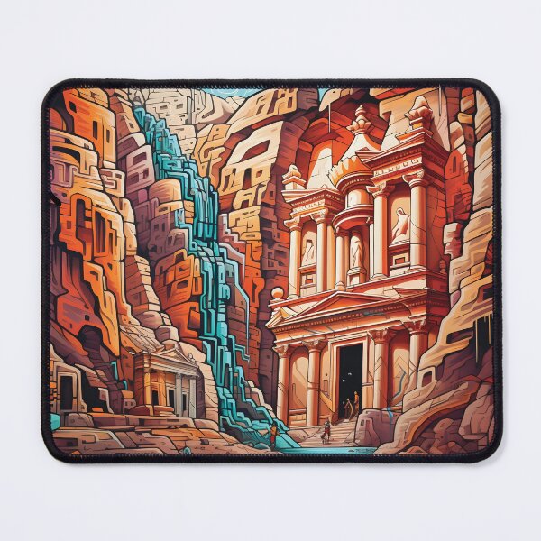 Item preview, PETRA JORDAN WONDER OF THE WORLD GRAFFETI STYLE designed and sold by Ai-TOUCH.