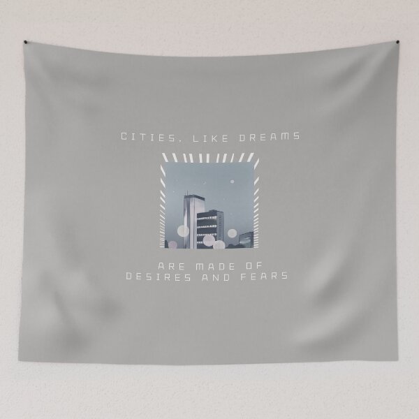 Item preview, Cities are made like dreams designed and sold by Tiny-Mess.