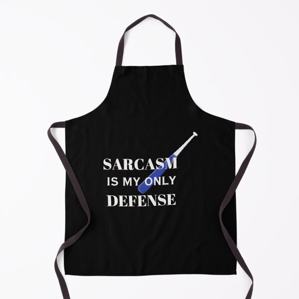 Item preview, sarcasm is my only defense(white) designed and sold by creativerooney.