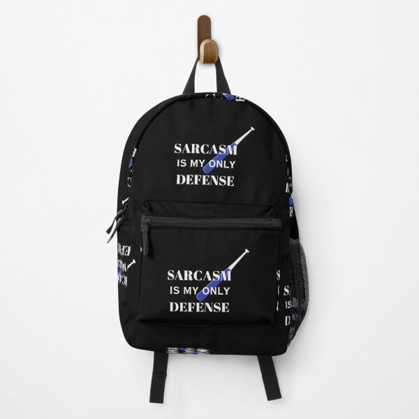 Item preview, sarcasm is my only defense(white) designed and sold by creativerooney.