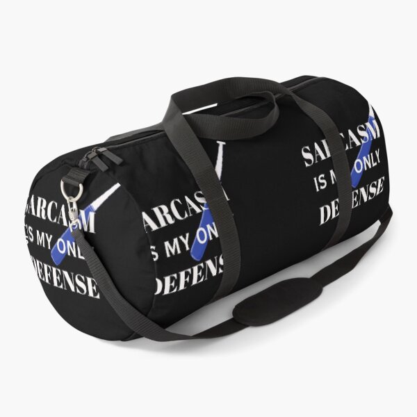 Item preview, sarcasm is my only defense(white) designed and sold by creativerooney.