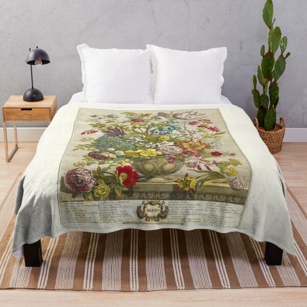 Item preview, May, from The Twelve Months of Flowers, by Robert Furber (1732) High definition designed and sold by MINDTHECHERRY.