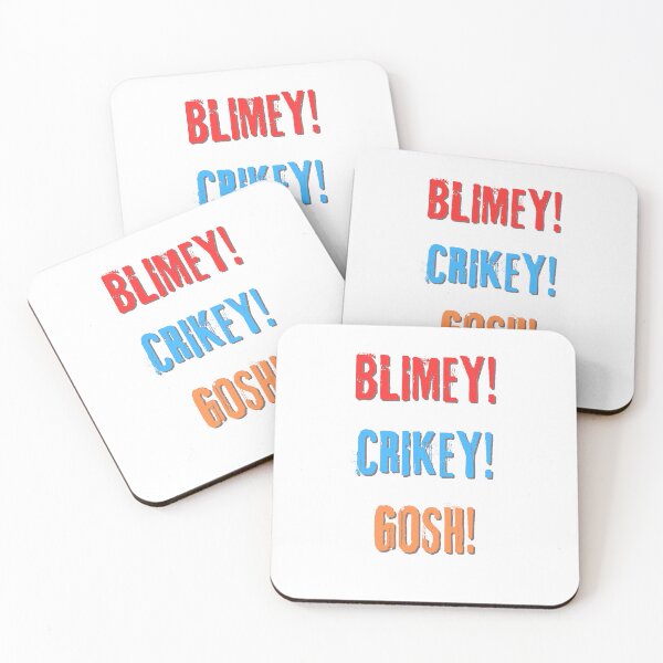 Item preview, Blimey! Crikey! Gosh! designed and sold by AngelArtss.