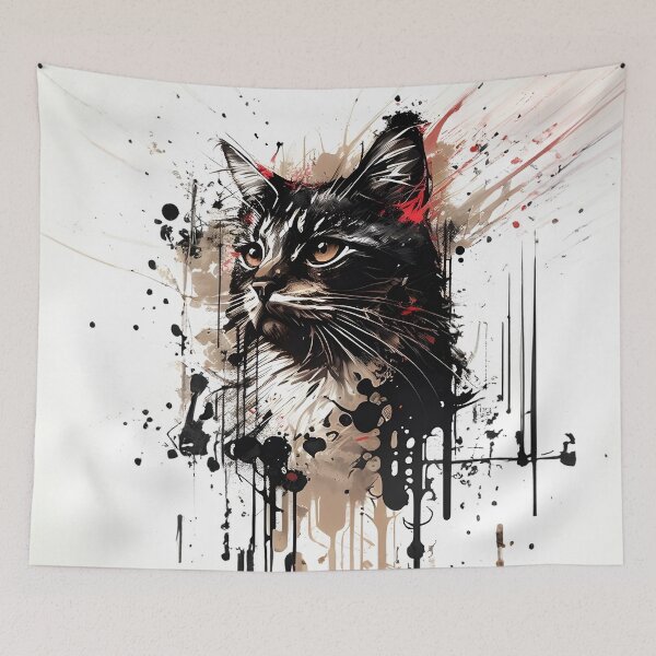 Item preview, Cat portrait designed and sold by ManuelAndreas.