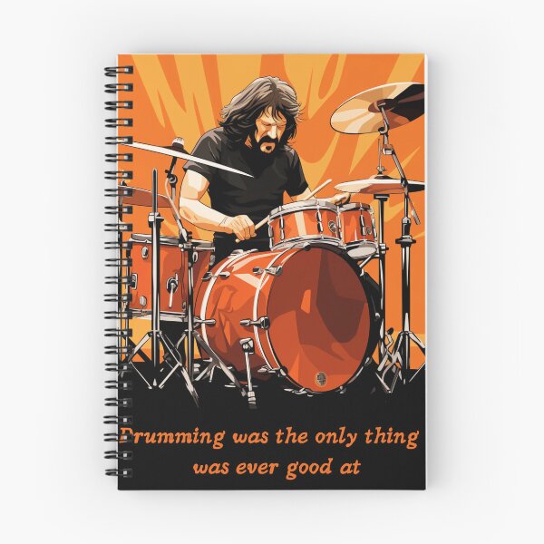 Item preview, Drumming quote designed and sold by Tiny-Mess.