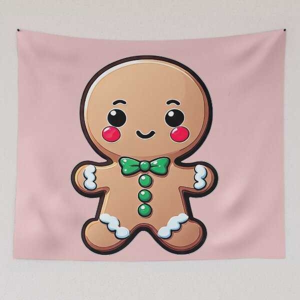 Item preview, Gingerbread man cookie, milk cookie designed and sold by Bilisik.