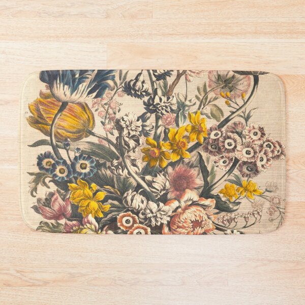 Item preview, April, from The Twelve Months of Flowers, by Robert Furber (1732) High definition designed and sold by MINDTHECHERRY.