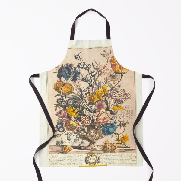 Item preview, April, from The Twelve Months of Flowers, by Robert Furber (1732) High definition designed and sold by MINDTHECHERRY.