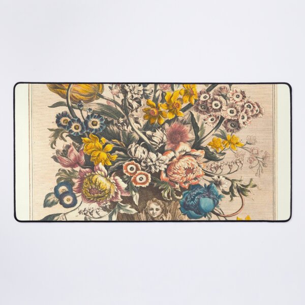 Item preview, April, from The Twelve Months of Flowers, by Robert Furber (1732) High definition designed and sold by MINDTHECHERRY.