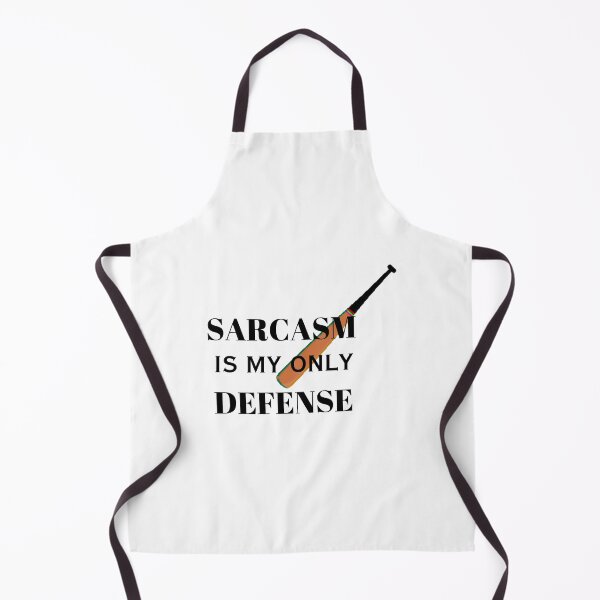 Item preview, sarcasm is my only defense(black) designed and sold by creativerooney.