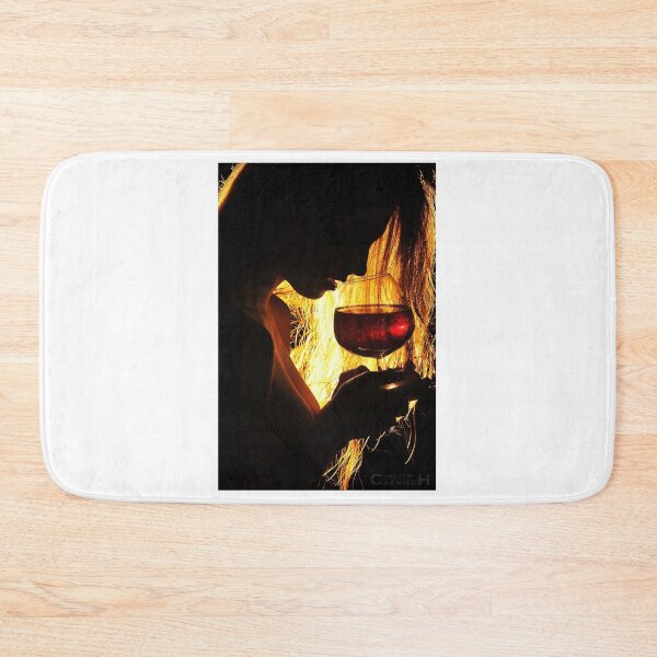 Item preview, Black Profile with a Glass of Wine designed and sold by Carnisch.