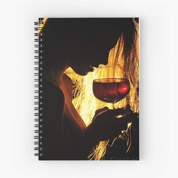 Item preview, Black Profile with a Glass of Wine designed and sold by Carnisch.