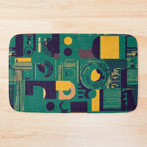 Item preview, Bauhaus pattern - "Green and yellow" designed and sold by Hemindway.