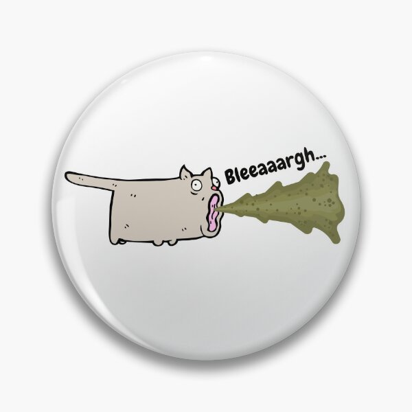 Item preview, Cat Puking designed and sold by Khihi.