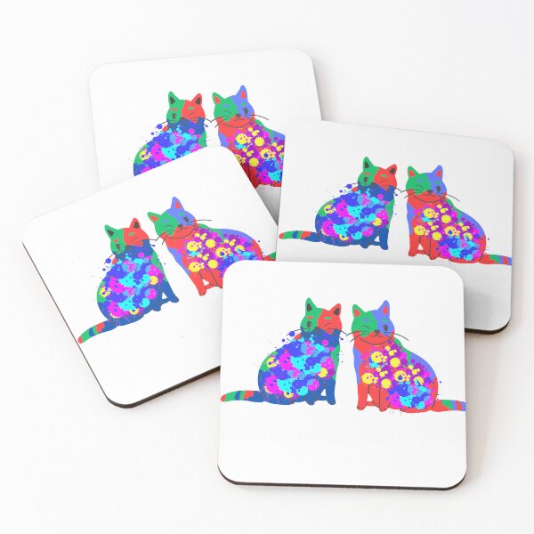 Item preview, cat cat cat color designed and sold by roomm.