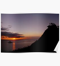 Sunrise from Lanikai Pillbox Hike Poster