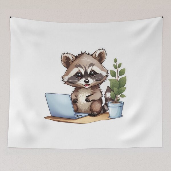 Item preview, Gamer Racoon  designed and sold by LabZoidd.