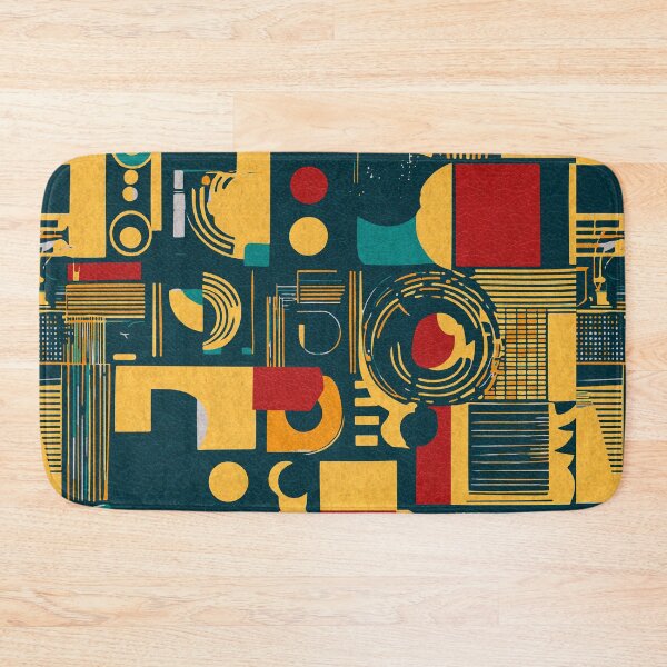 Item preview, Bauhaus pattern - "Beach" designed and sold by Hemindway.