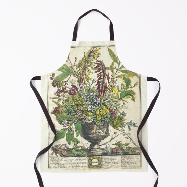 Item preview, January, from The Twelve Months of Flowers, by Robert Furber (1732) High definition designed and sold by MINDTHECHERRY.