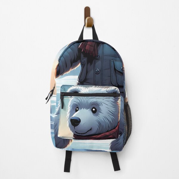 Item preview, Teddy  ice skating on a frozen lake designed and sold by Colin Bentham.