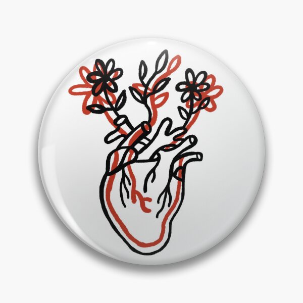 Item preview, Heart hear and flowers flower self loving love world  designed and sold by Tropical Blood.
