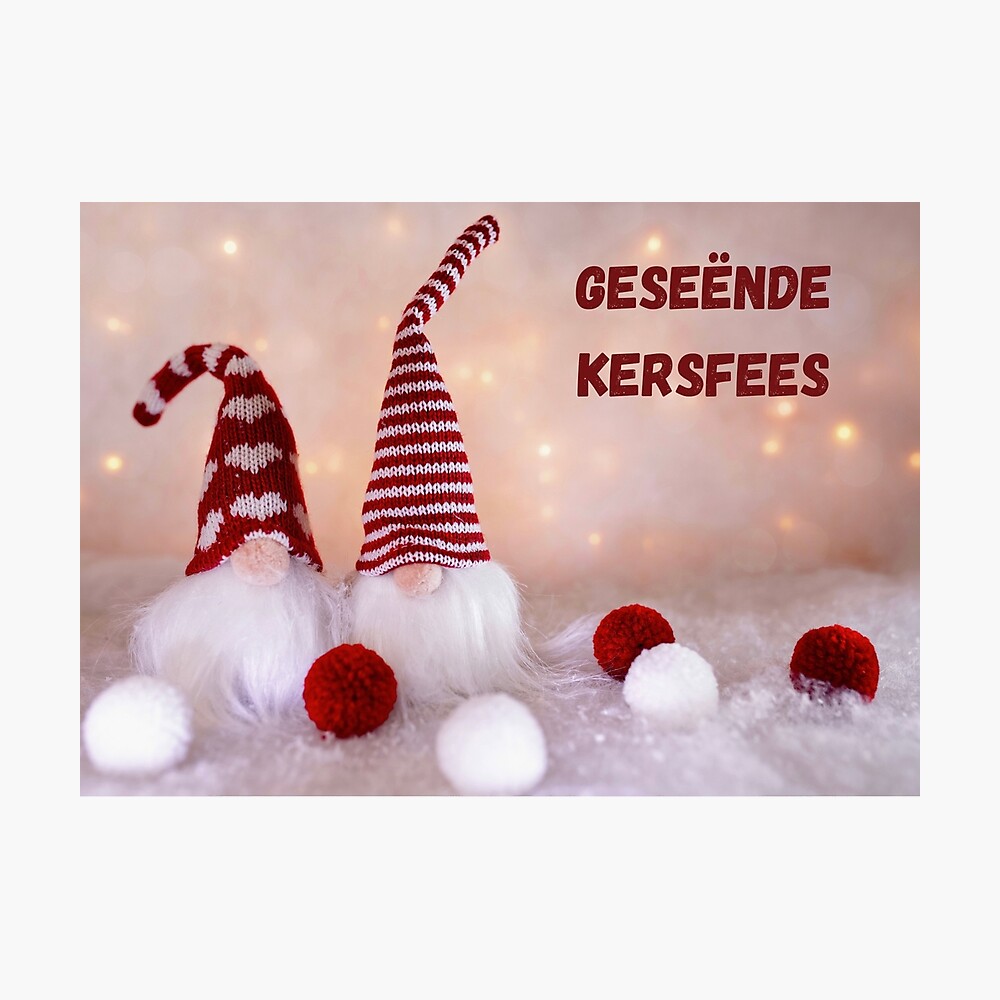Feliz Natal!, Merry Christmas!, Afrikaans: Geseënde Kersfe…