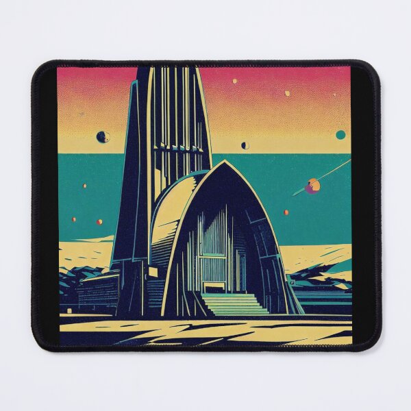 Item preview, SF Futuristic Church 4 designed and sold by CrankyOldDude.