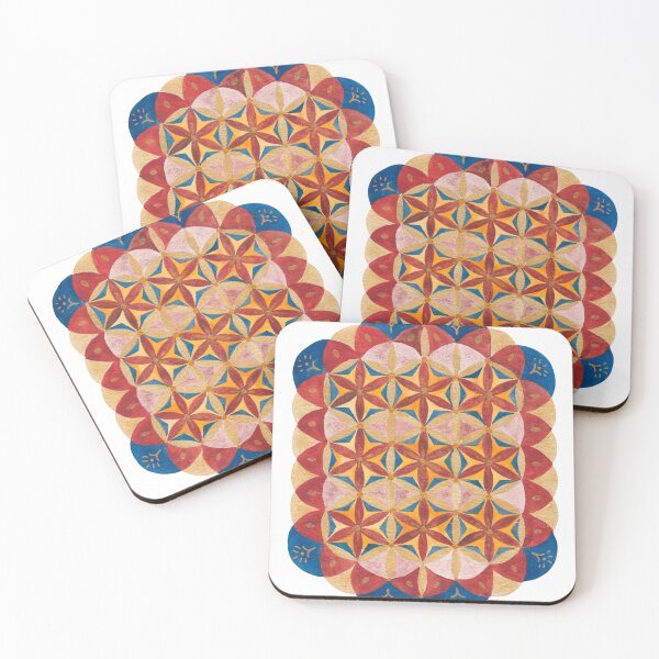 Item preview, Saxon Flower of Life Mandala designed and sold by ElenaHareMoon.