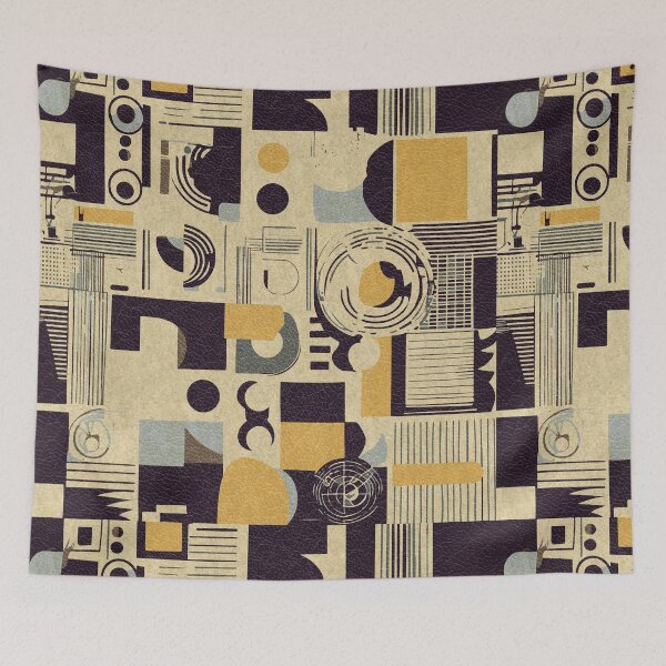Item preview, Bauhaus pattern - "Native" designed and sold by Hemindway.