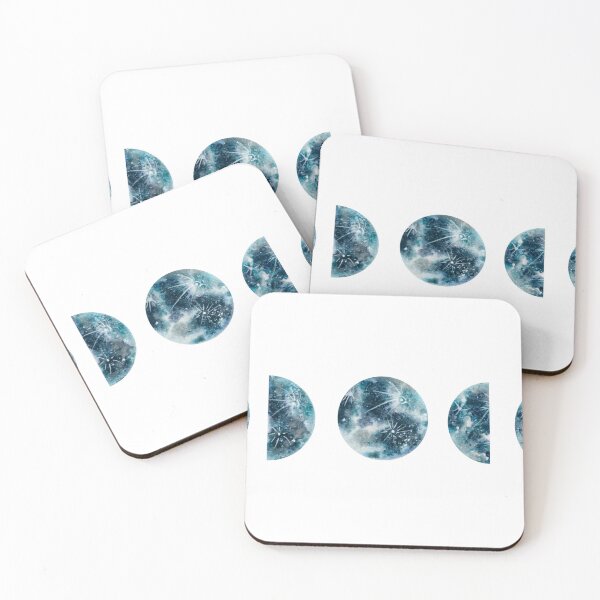 Item preview, Blue Moon Phases designed and sold by ElenaHareMoon.