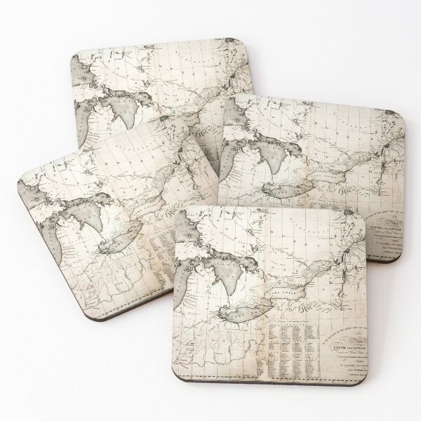 Item preview, Map of Eastern Canada during the War of 1812 designed and sold by Francespoppy.