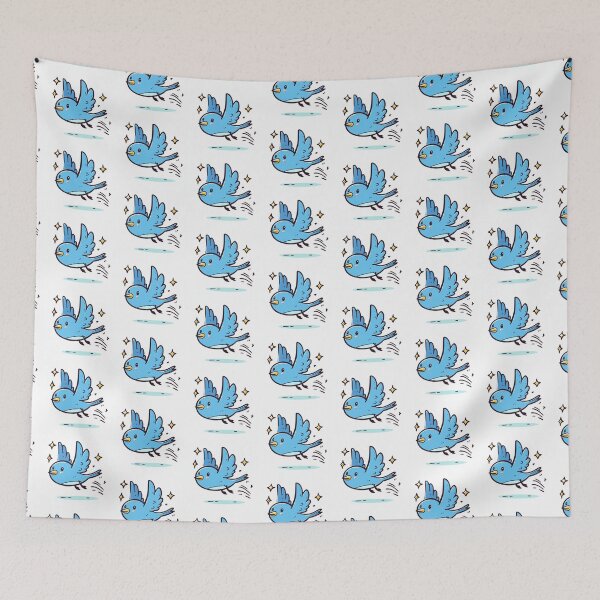 Item preview, Blue Bird Flying designed and sold by kirici.